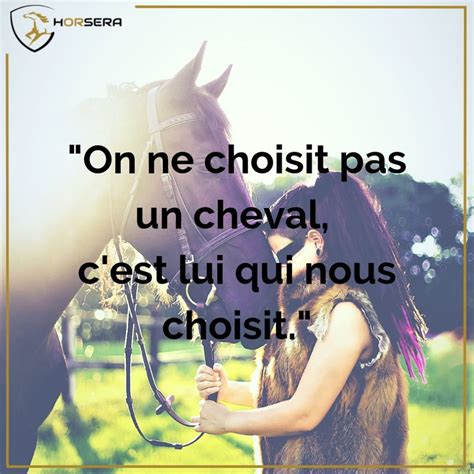 citation cheval et femme|More.